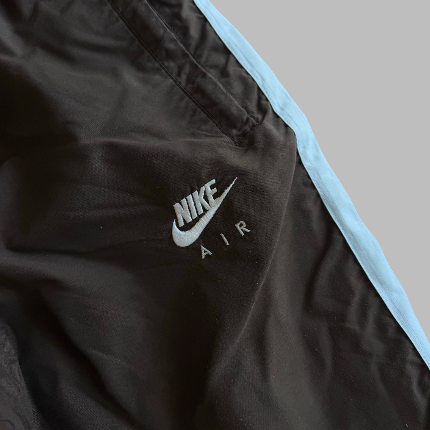 Y2K Nike Striped Wide Leg Track Pants - XXS