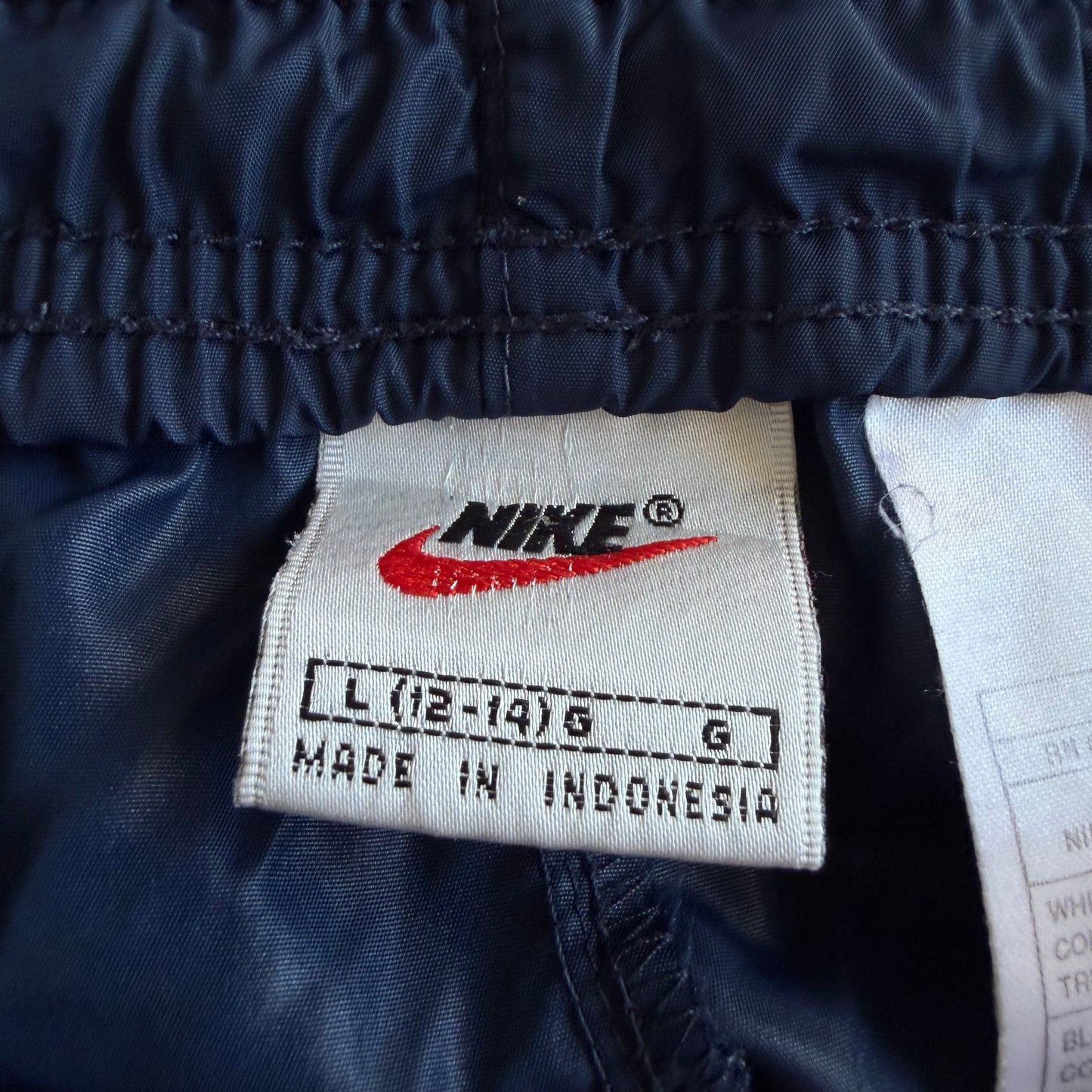 90s Nike Baggy Striped Track Pants - L
