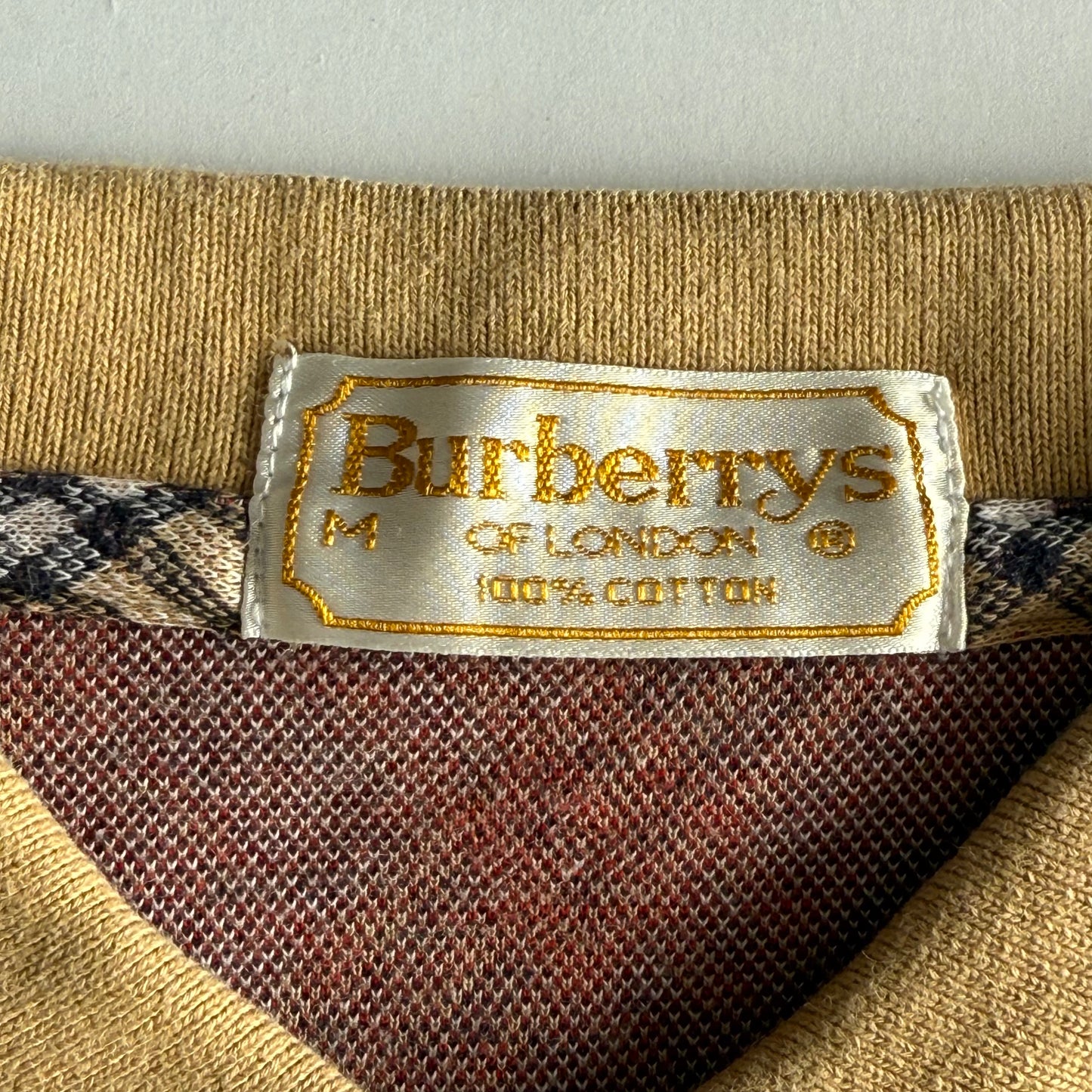 Burberry Polo Shirt - Medium
