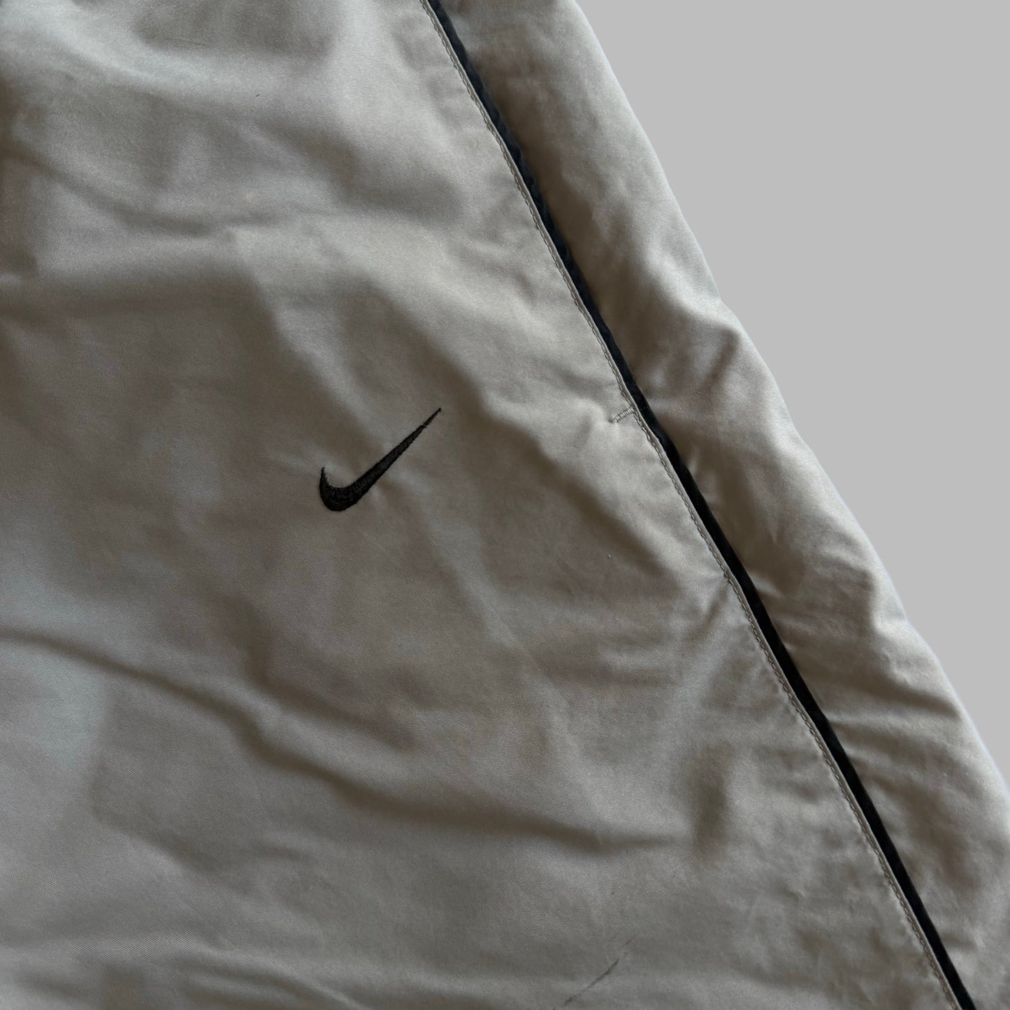 Y2K Nike Wide Leg Spell Out Track Pants - M