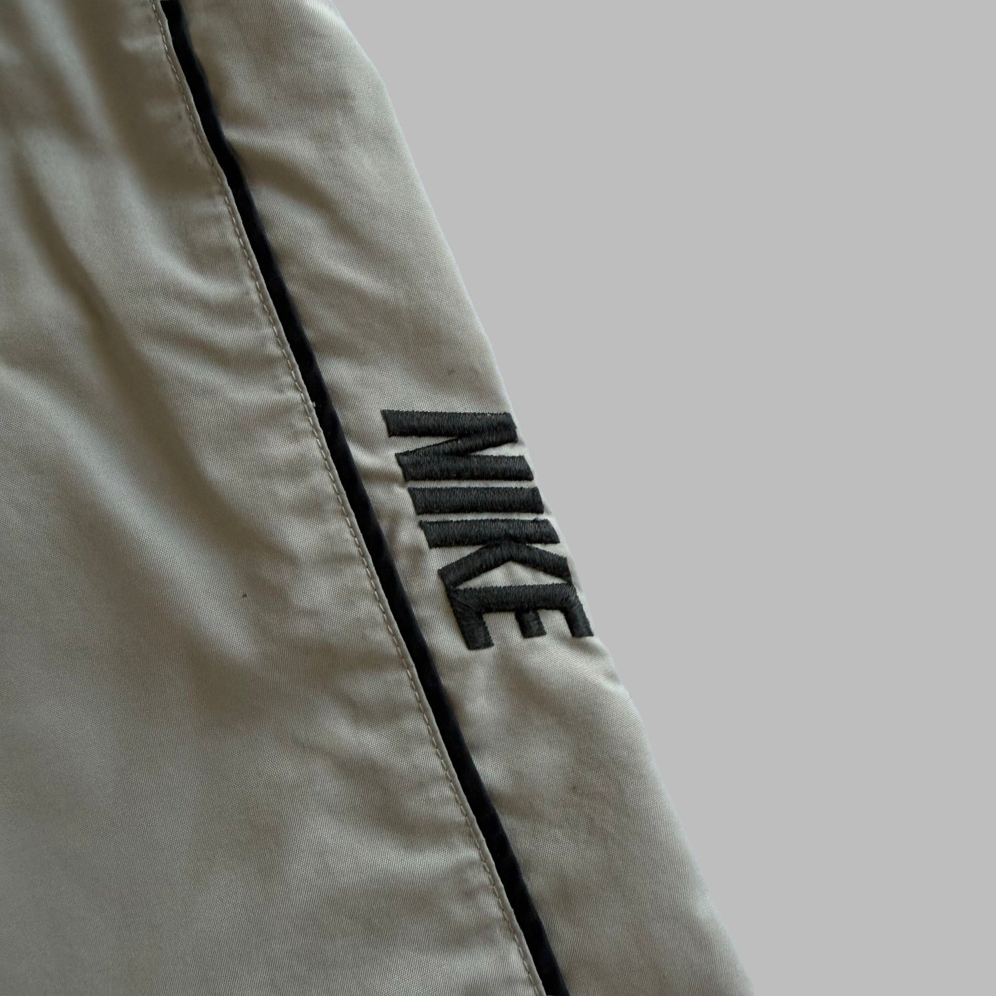 Y2K Nike Wide Leg Spell Out Track Pants - M