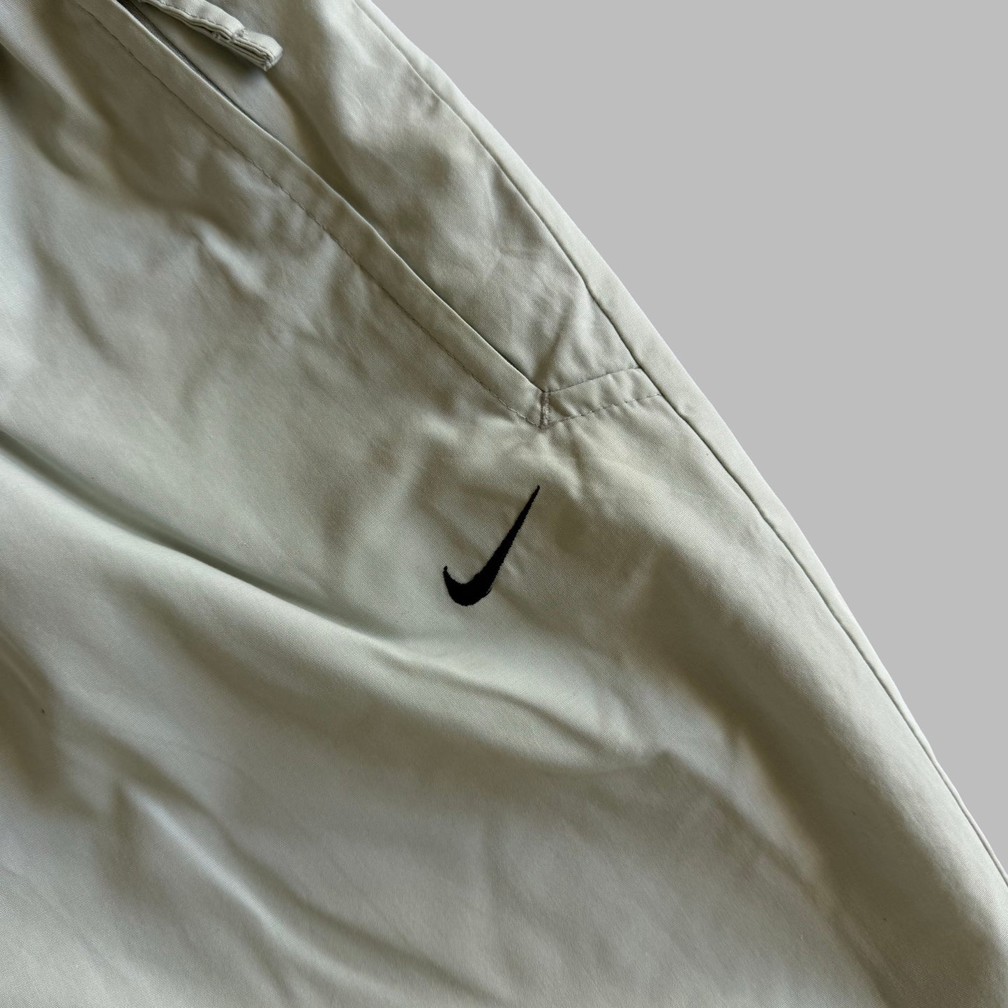 Y2K Nike Baggy Swoosh Track Pants - S