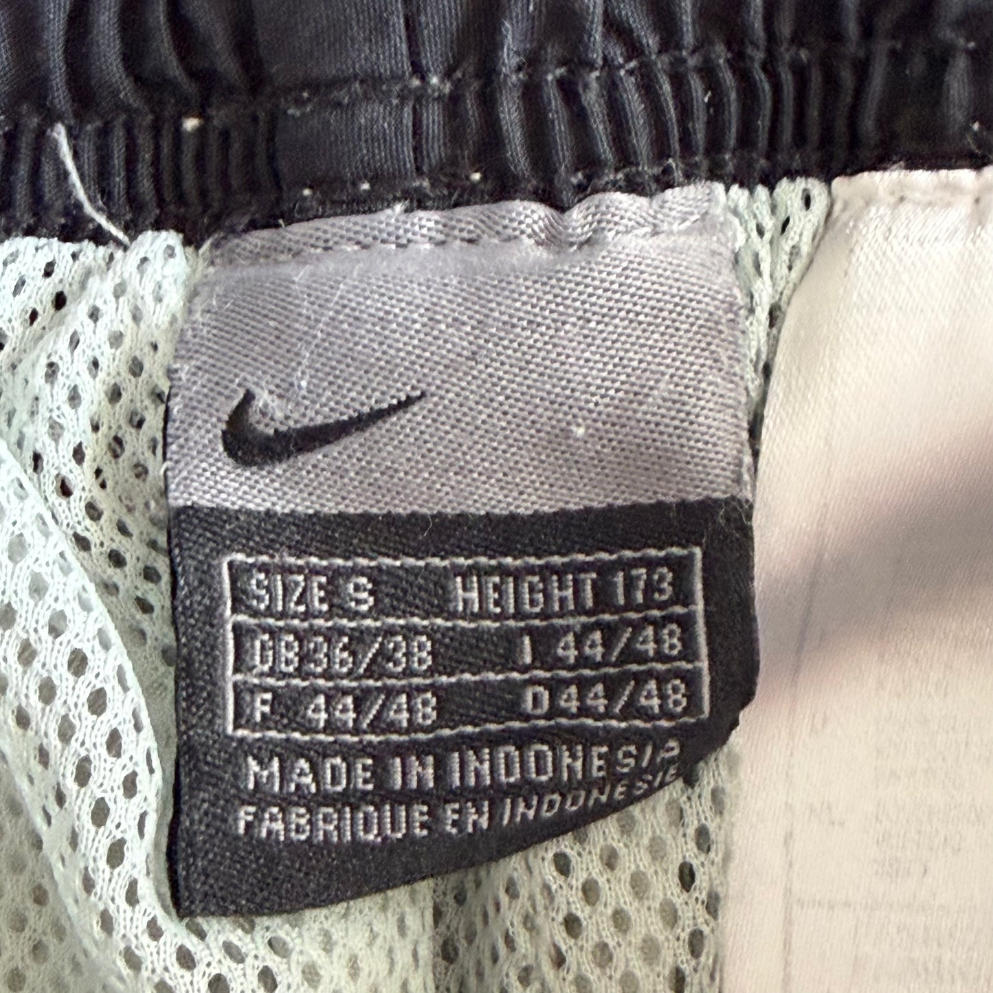 Y2K Nike Baggy Swoosh Track Pants - S