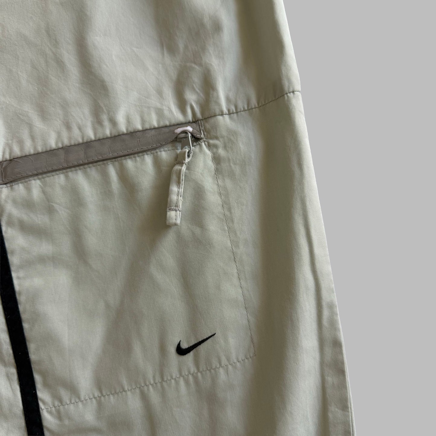 Y2K Nike Baggy Swoosh Track Pants - S