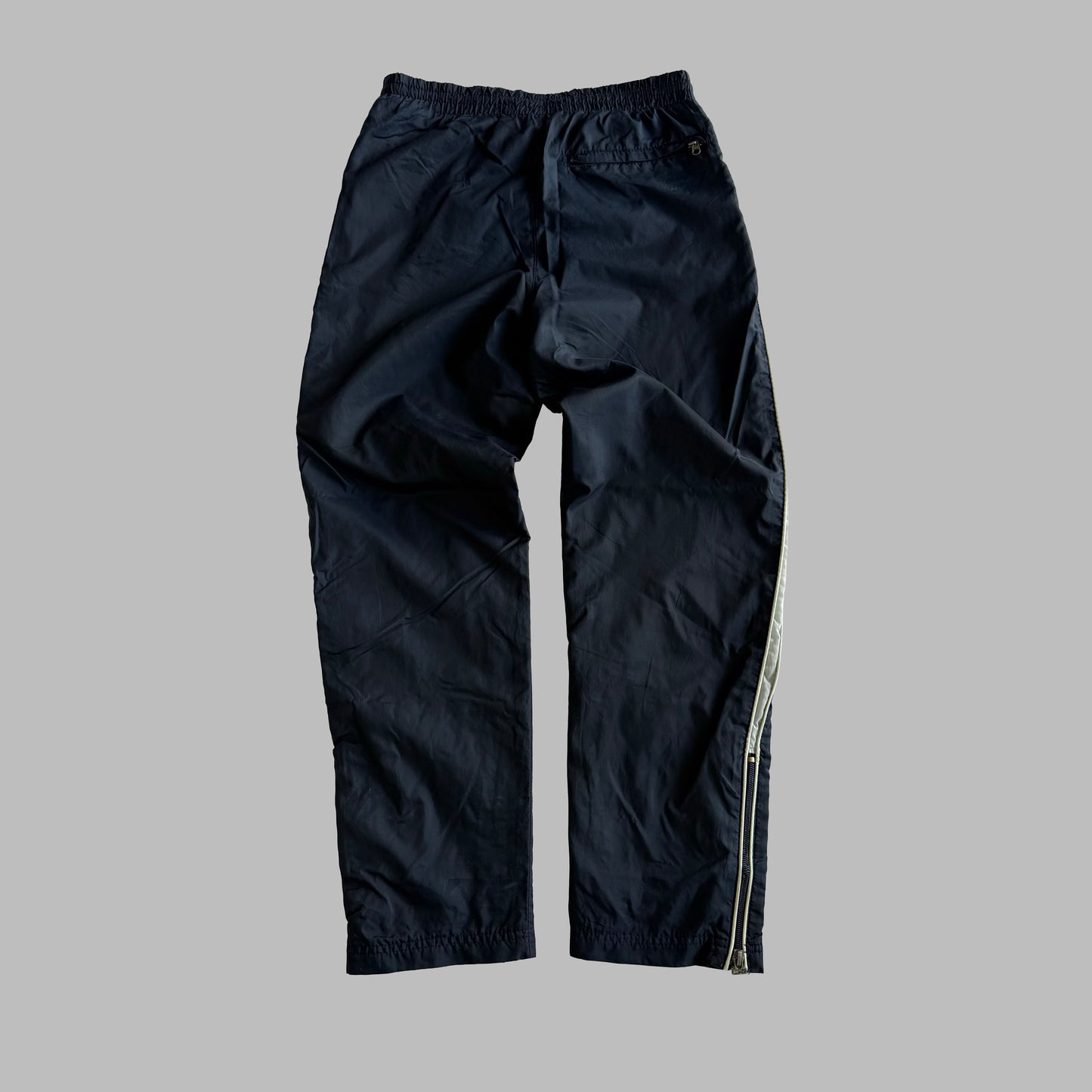 Y2K Nike Baggy Swoosh Track Pants - M