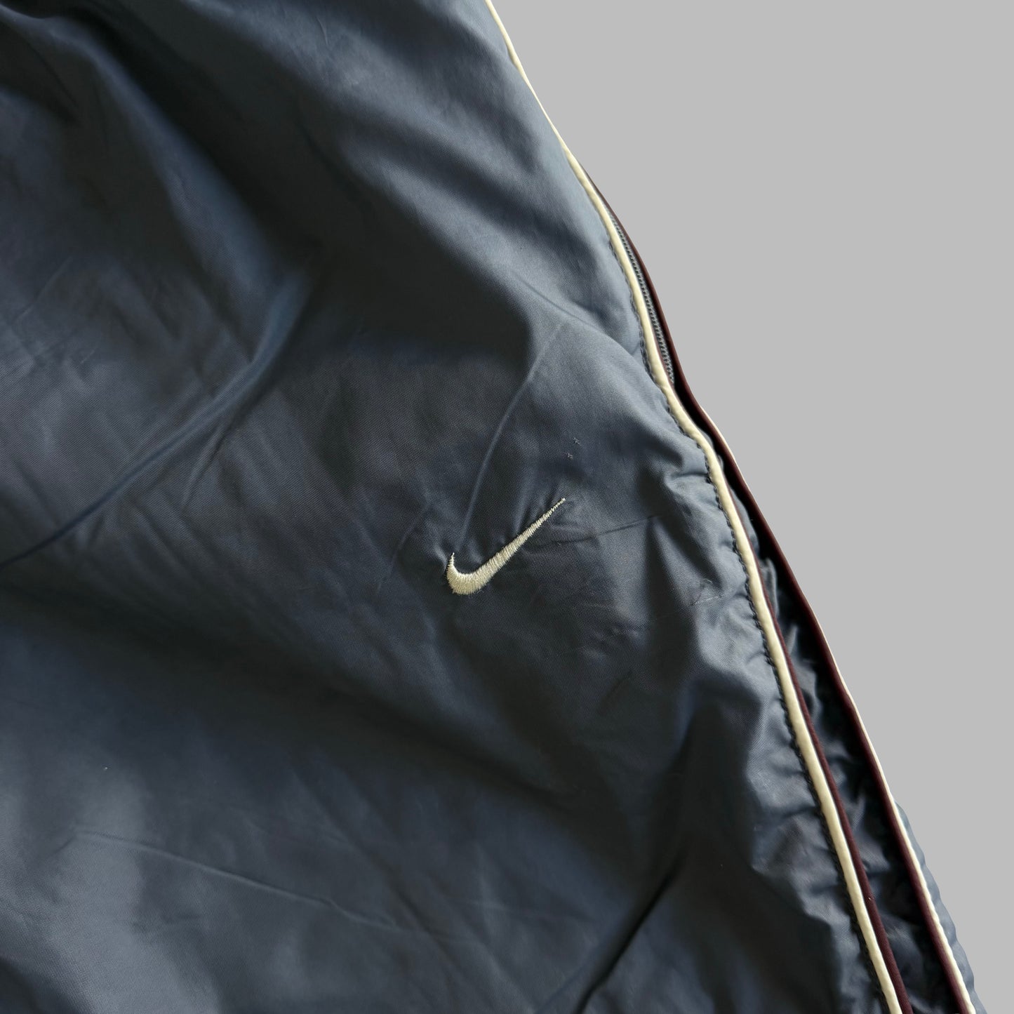 Y2K Nike Wide Leg Striped Track Pants - XL
