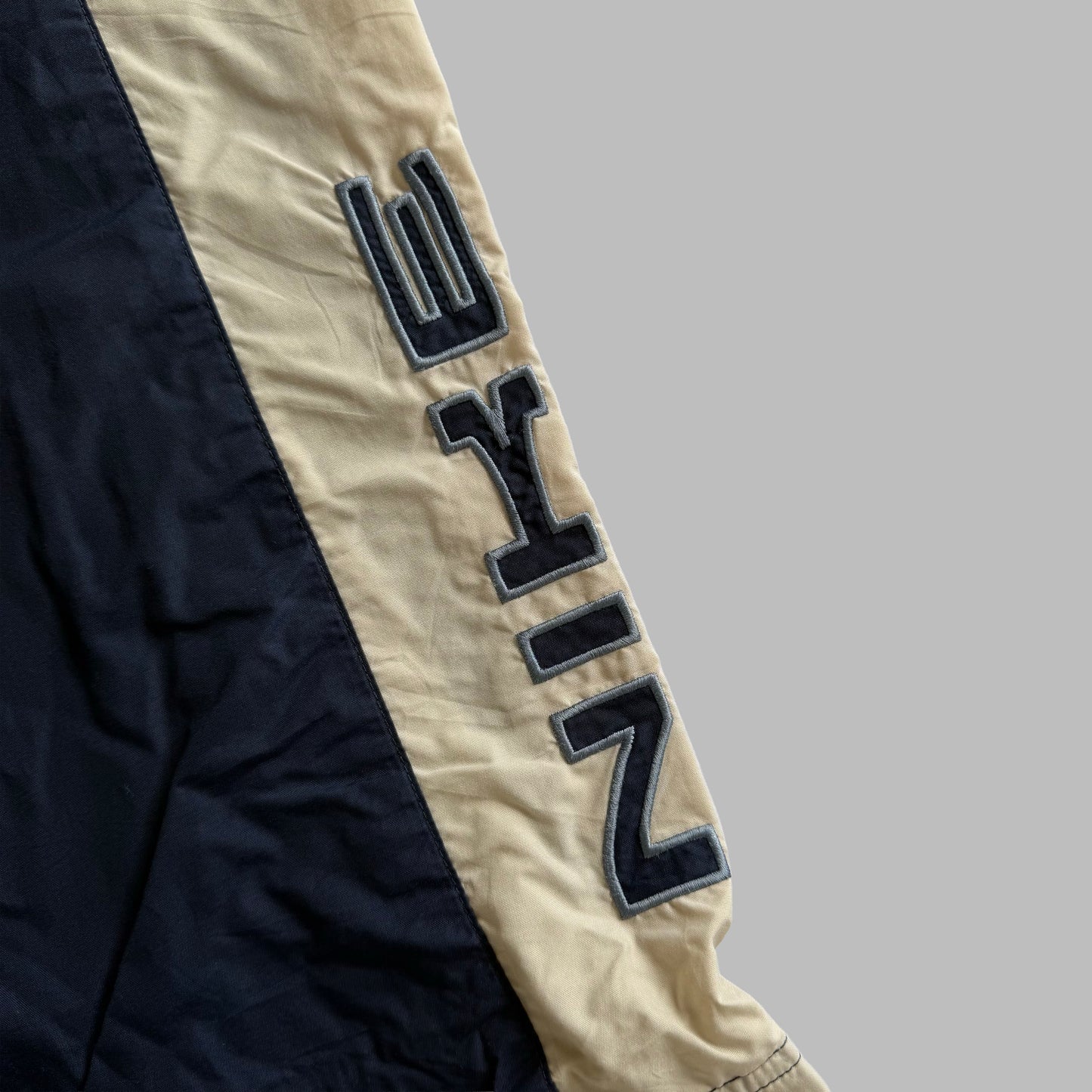 Y2K Nike Wide Leg Spell Out Track Pants - L