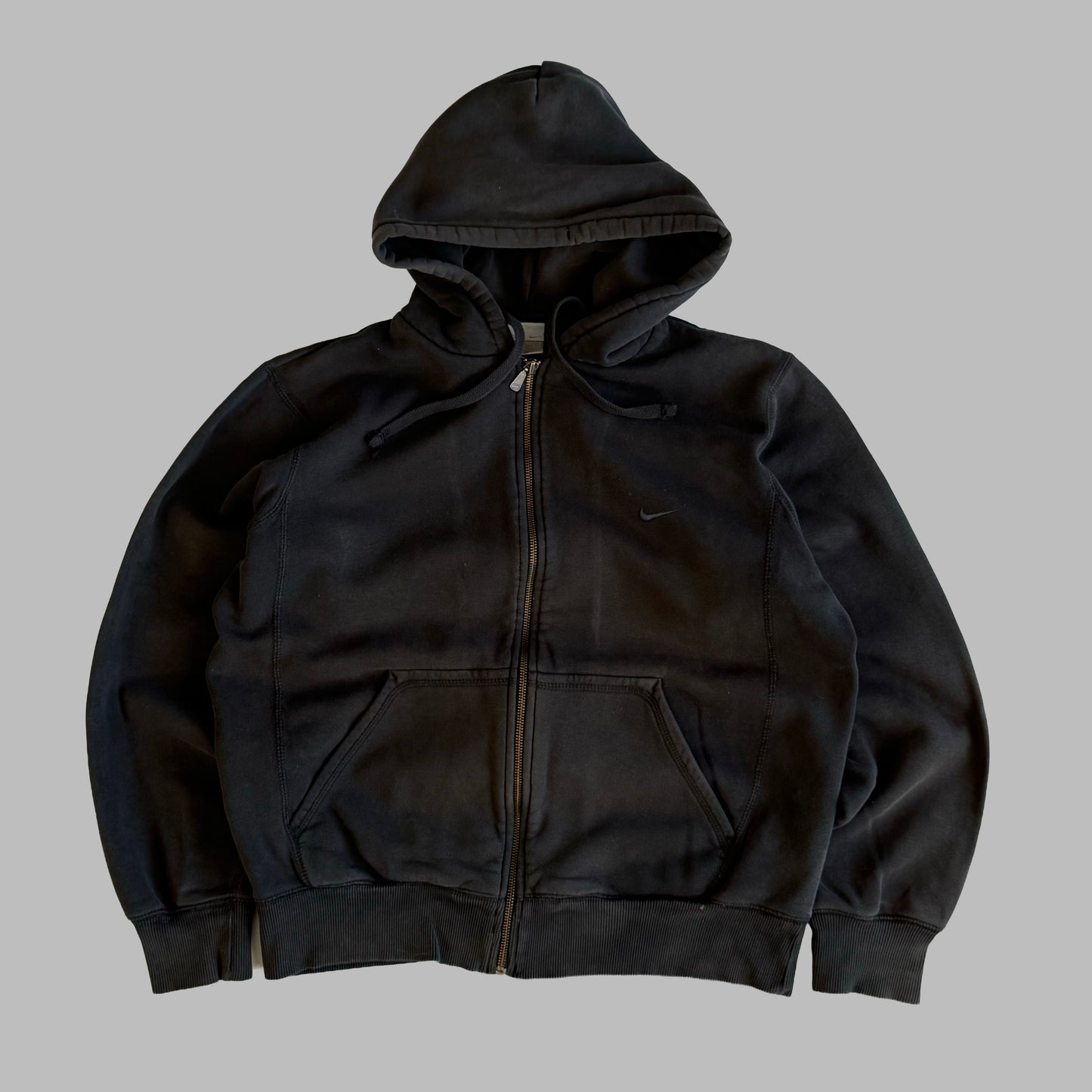 Y2K Nike Classic Single Swoosh Hoodie - M