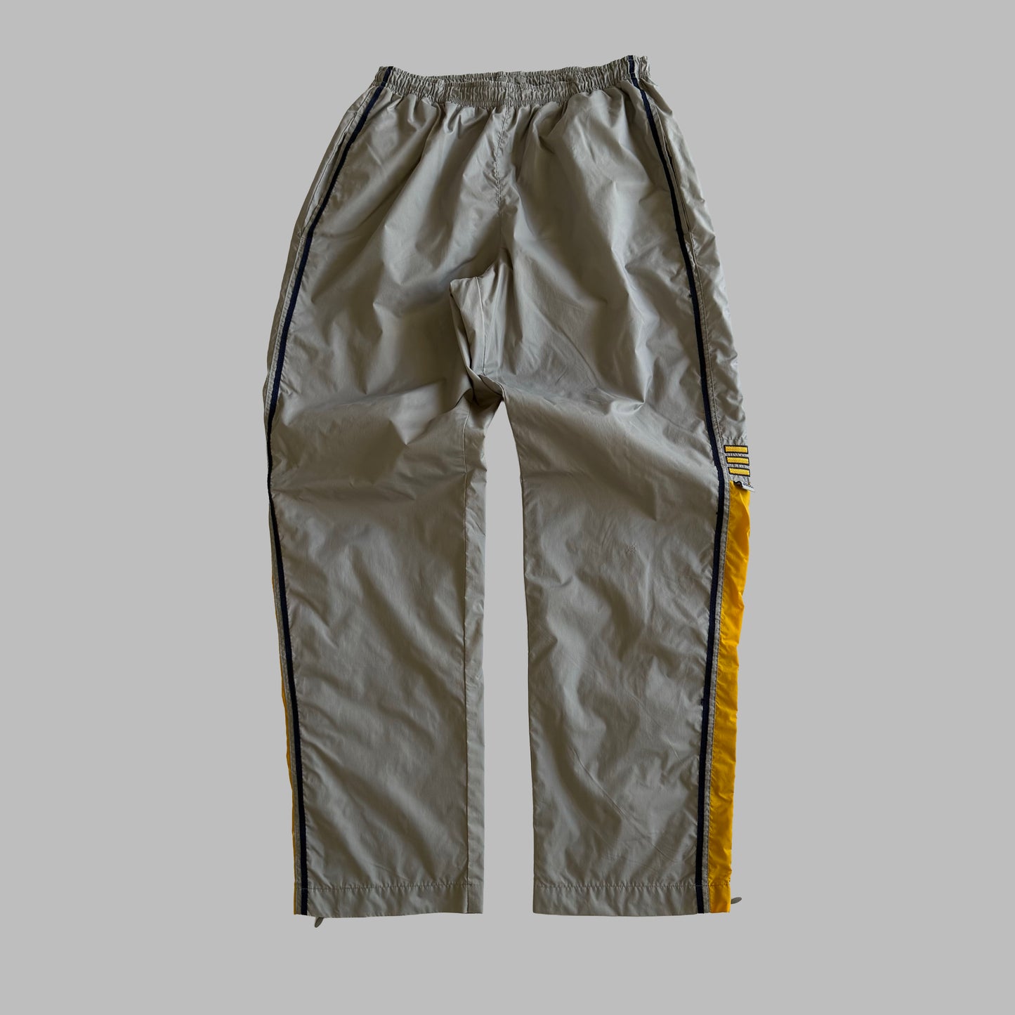 Y2K Adidas Striped Straight Track Pants - S