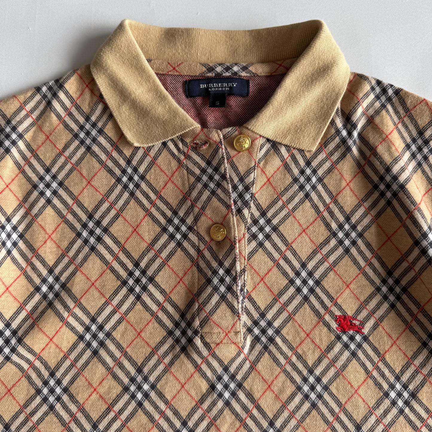 Burberry Polo Shirt - Small