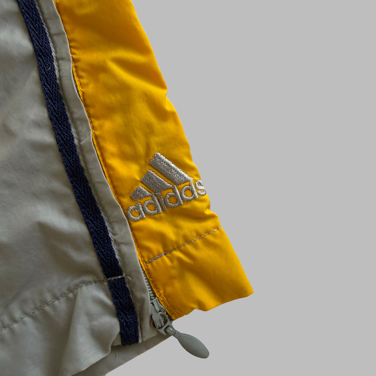 Y2K Adidas Striped Straight Track Pants - S