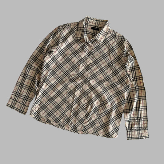 Burberry Button Up Shirt - Large
