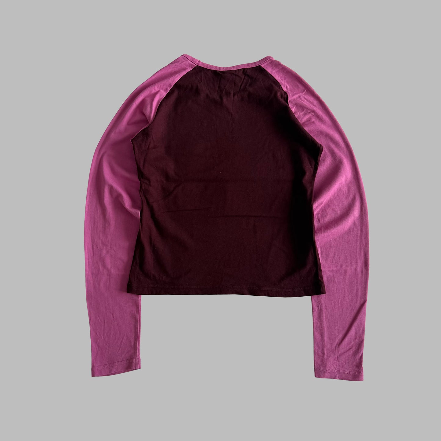Y2K Adidas Raglan Long Sleeve - S/M