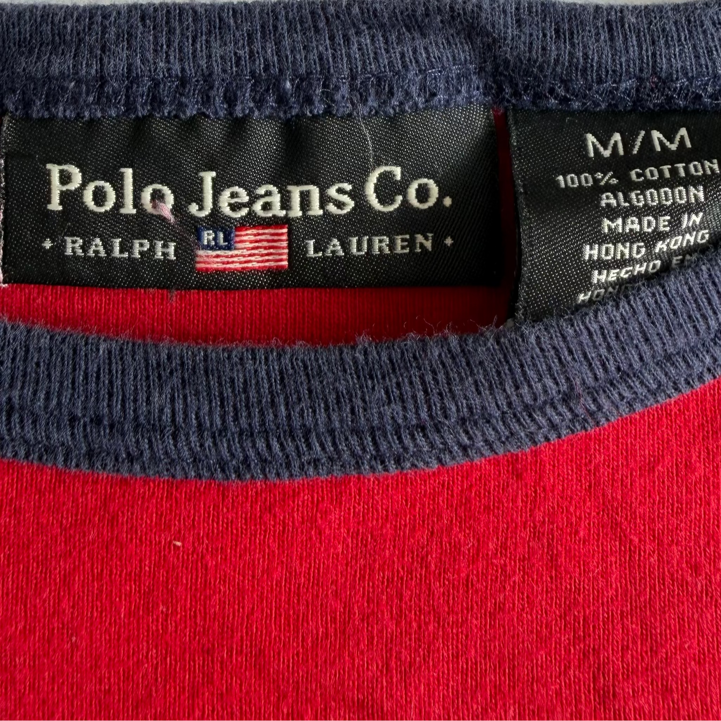 Y2K Ralph Lauren Polo Jeans Baby Tee - M/L