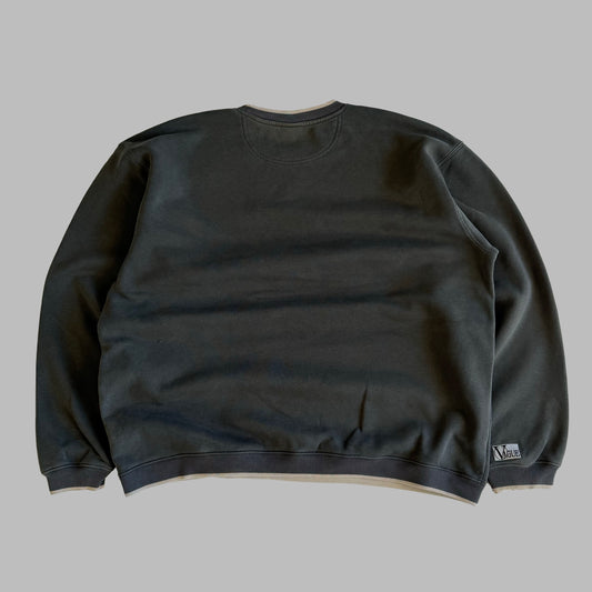 Y2K Nike Centre Swoosh Sweatshirt - XXL