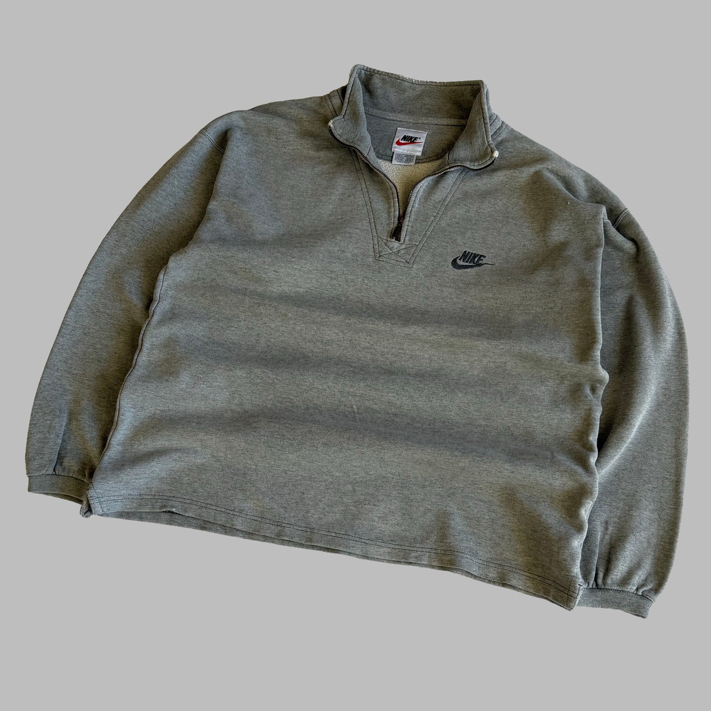 90s Nike Classic Quarter Zip - L