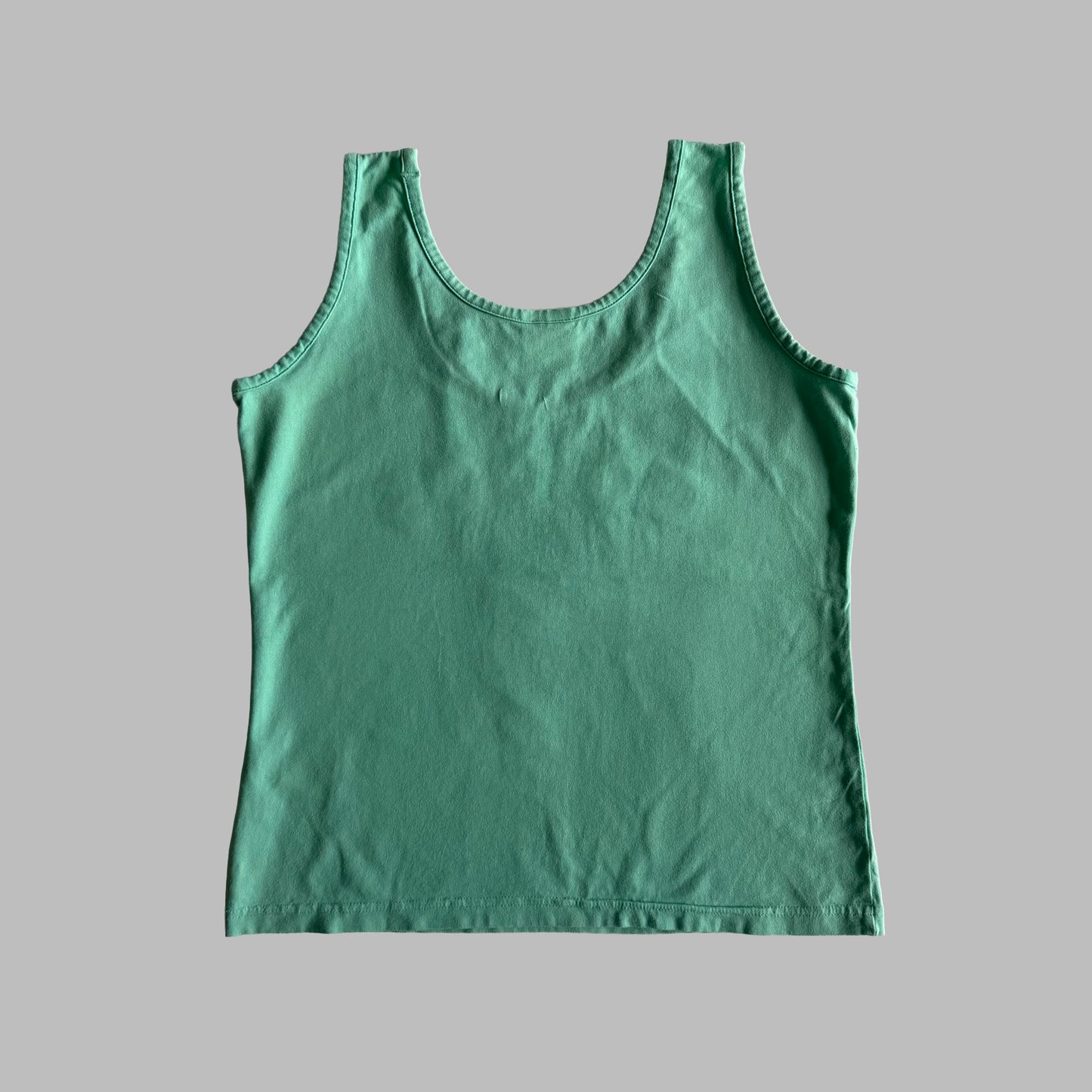 Y2K Adidas Spell Out Tank - S/M