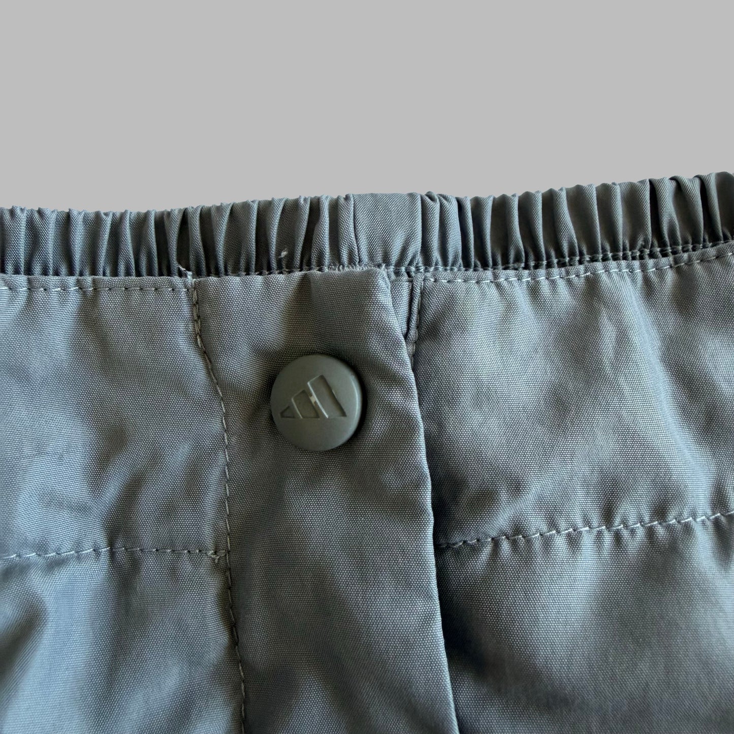 Y2K Adidas Three Stripe Baggy Track Pants - XXS