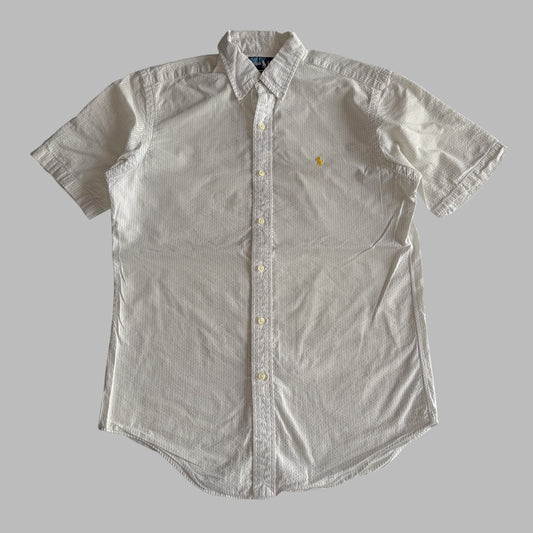 Ralph Lauren Striped Button Up Shirt - Small
