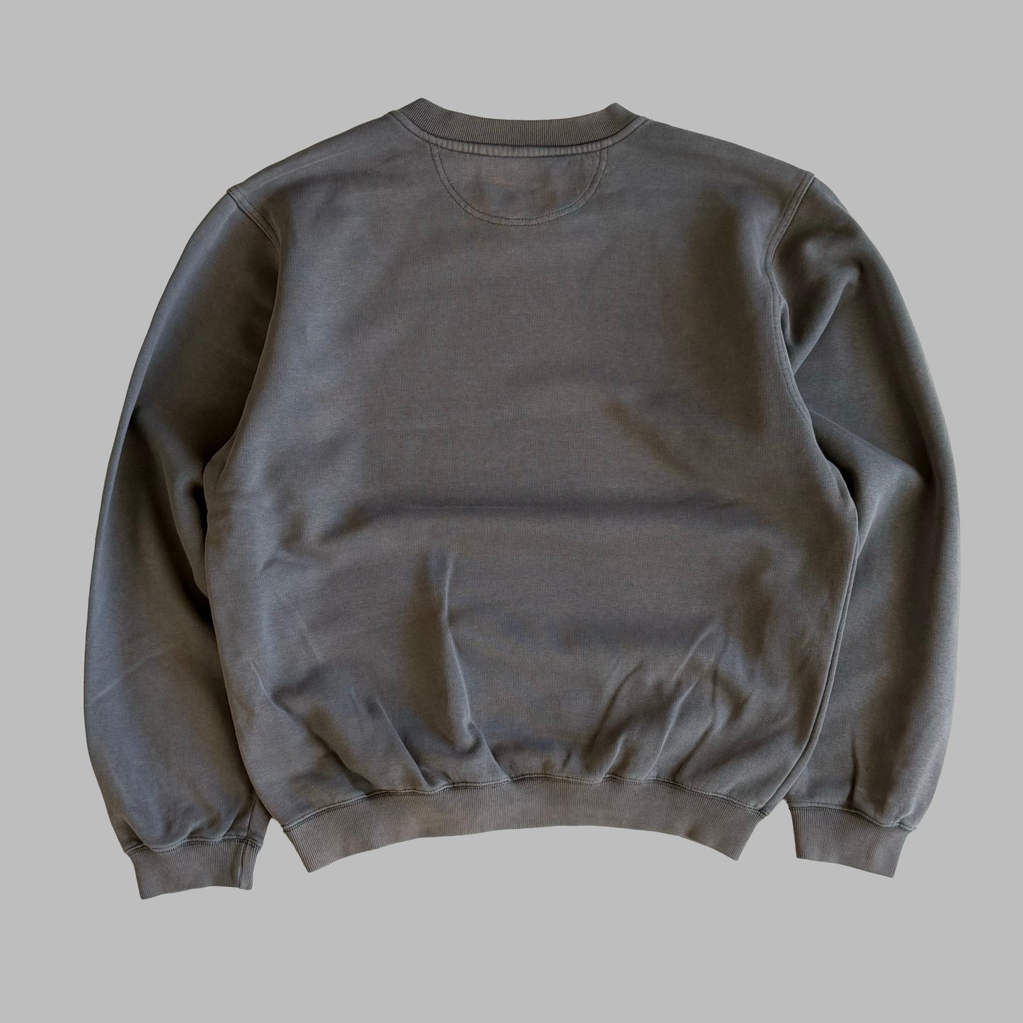 Y2K Nike Single Swoosh V-neck Sweatshirt - M