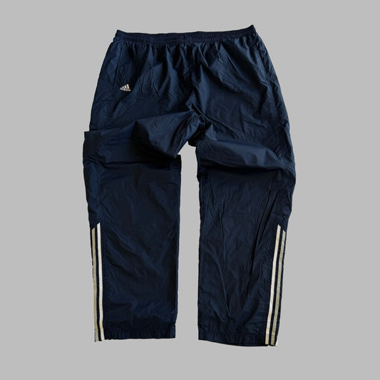 Y2K Adidas Three Stripe Baggy Track Pants - XXXL