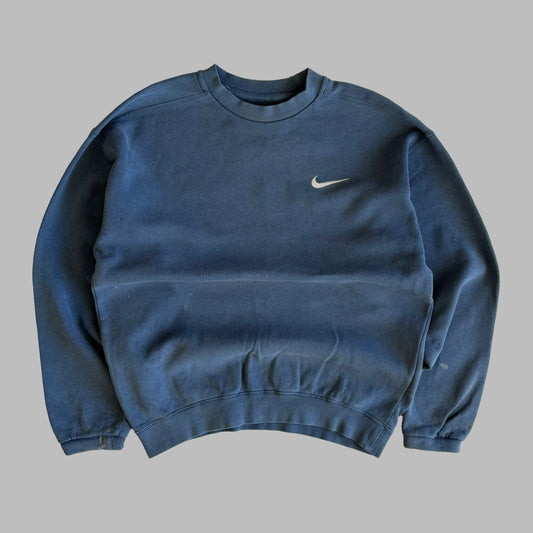 90s Nike Classic Single Swoosh Sweatshirt - S