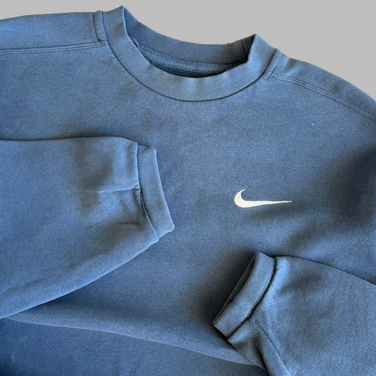 90s Nike Classic Single Swoosh Sweatshirt - S