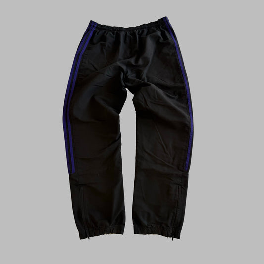 Y2K Adidas Three Stripe Baggy Track Pants - S