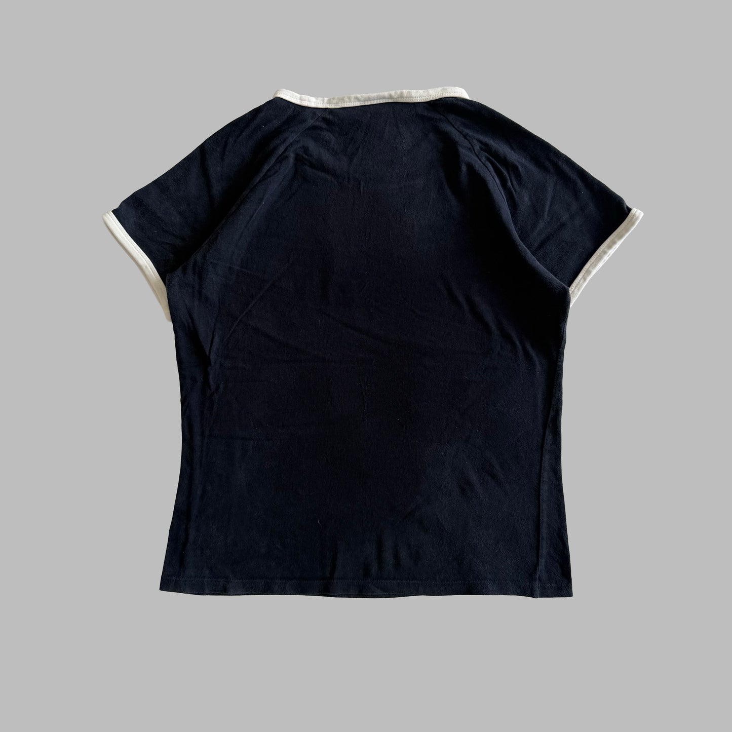 Y2K Nike Spell Out Baby Tee - M