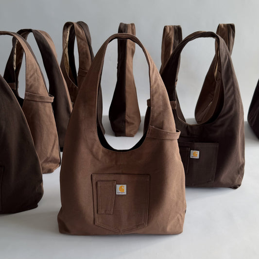 Reworked Carhartt Hobo - Double Brown