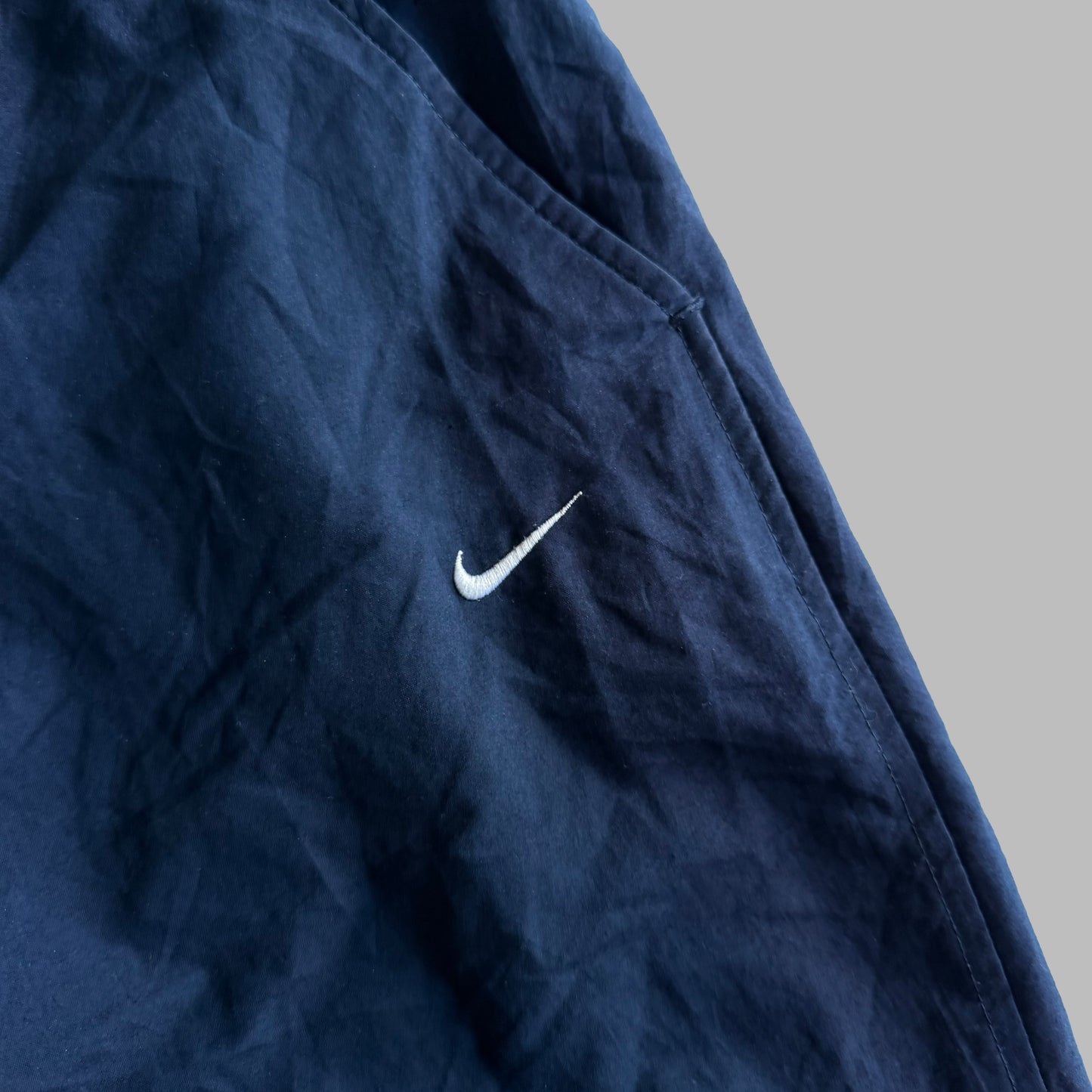 Y2K Nike Wide Leg Classic Track Pants - M