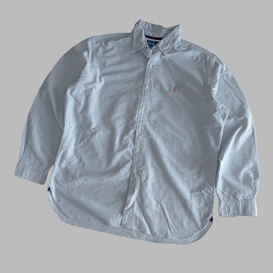 Ralph Lauren Striped Button Up Shirt - XXL