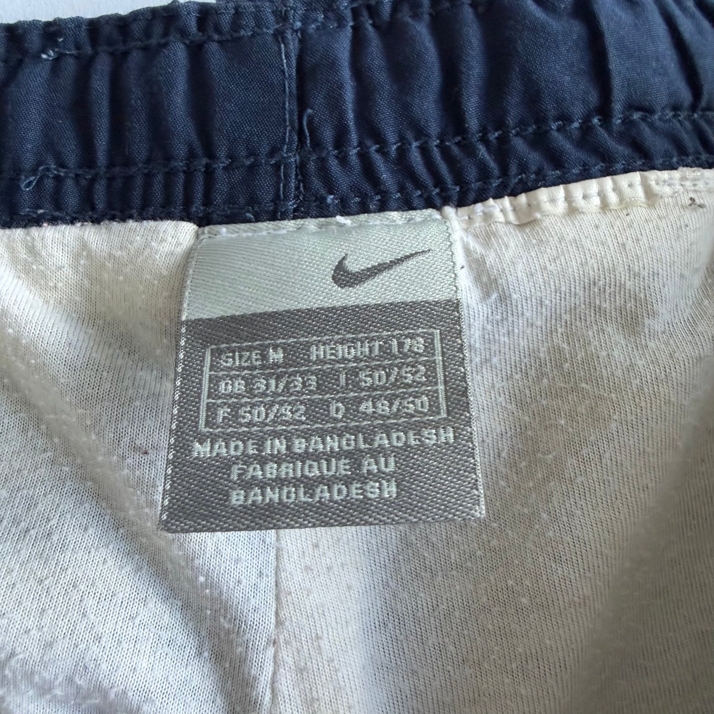 Y2K Nike Wide Leg Classic Track Pants - M