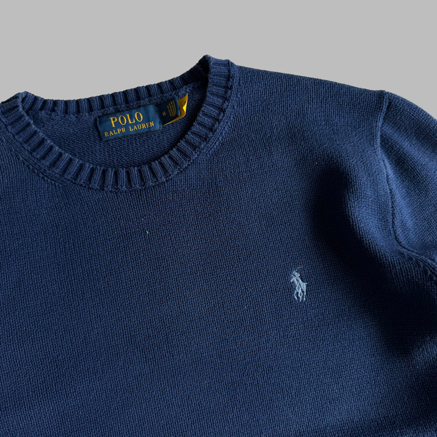 Polo Ralph Lauren Cotton Knit Sweater - M