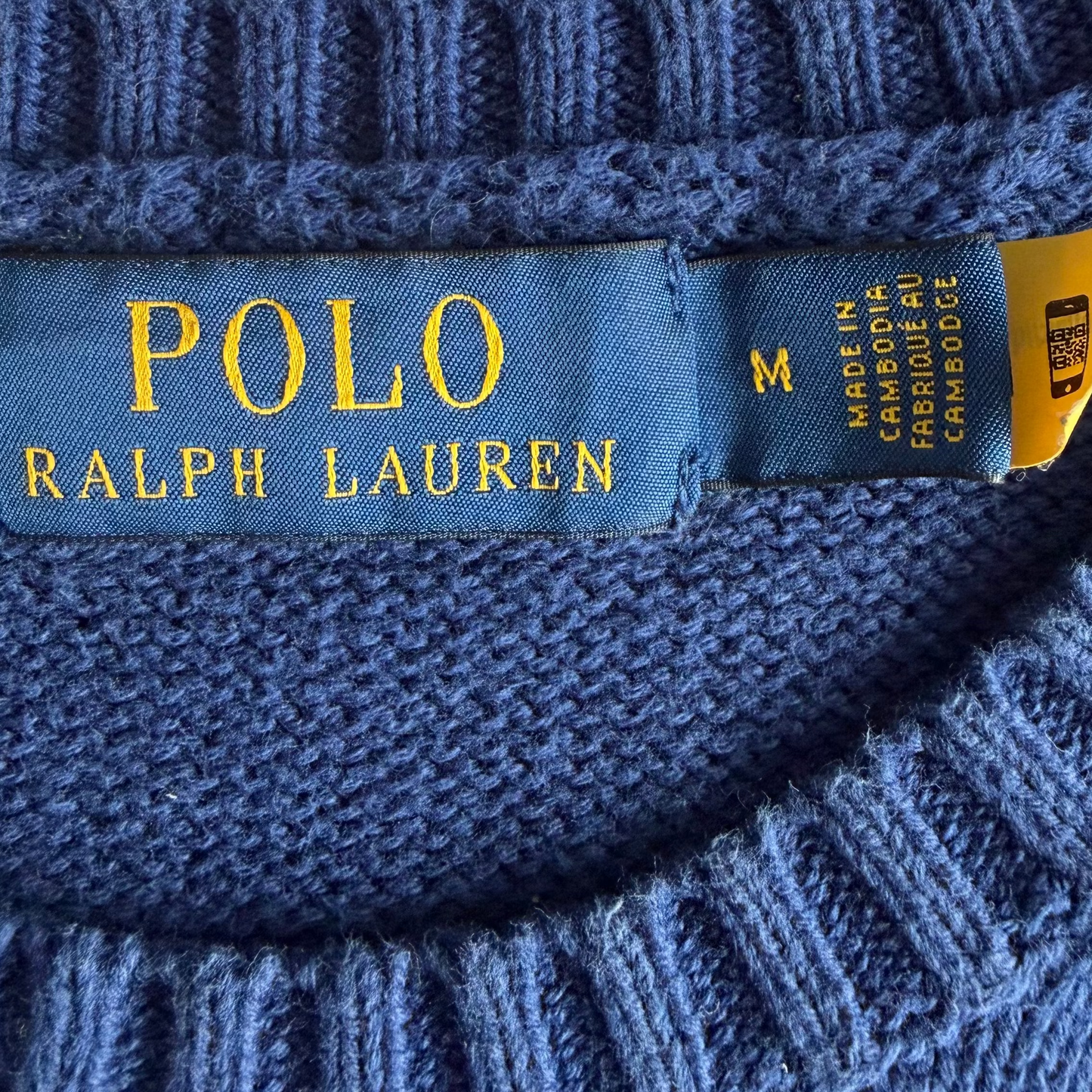 Polo Ralph Lauren Cotton Knit Sweater - M