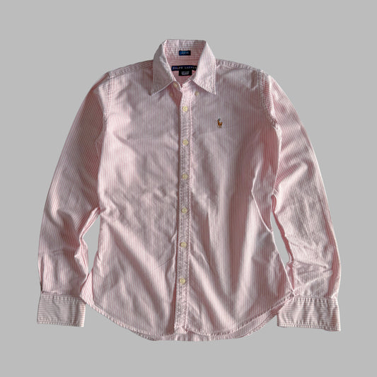 Ralph Lauren Striped Button Up Shirt - XS