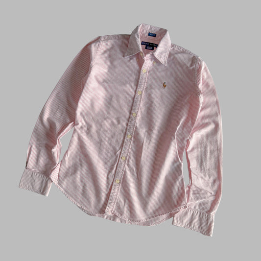 Ralph Lauren Striped Button Up Shirt - XS