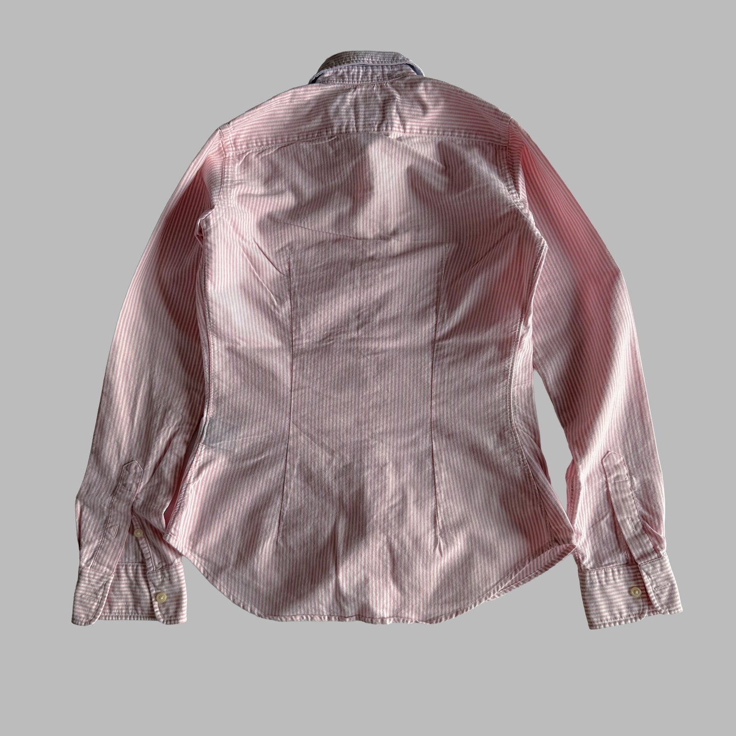 Ralph Lauren Striped Button Up Shirt - XS