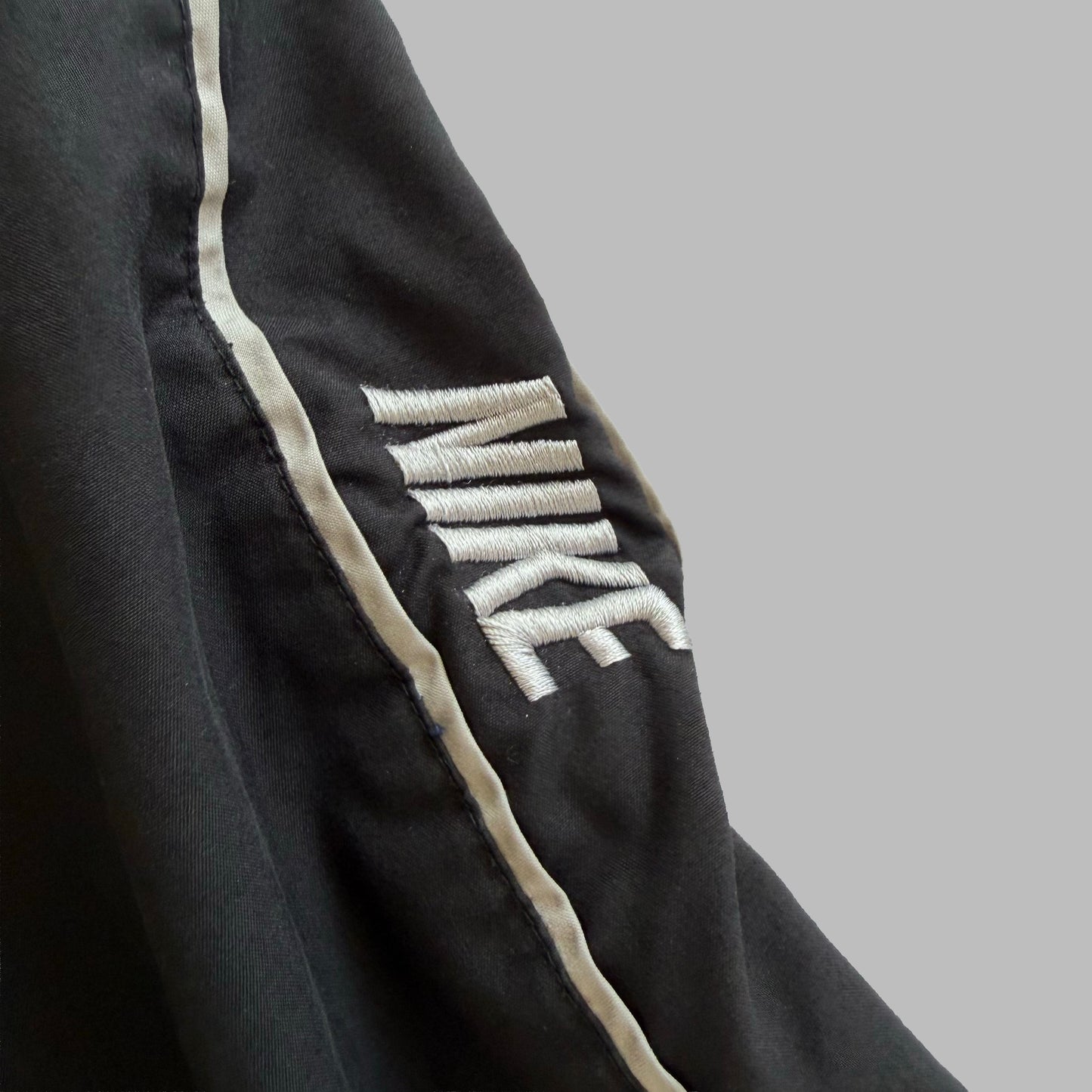 Y2K Nike Wide Leg Spell Out Track Pants - M