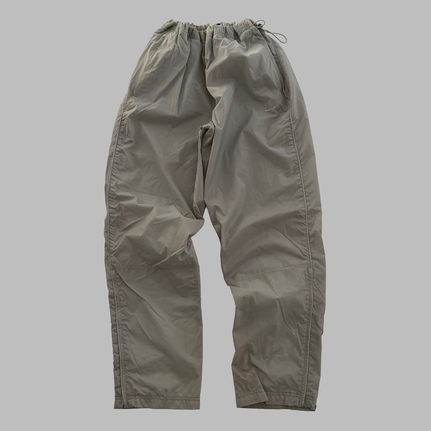 90s Nike Wide Leg Striped Track Pants - M