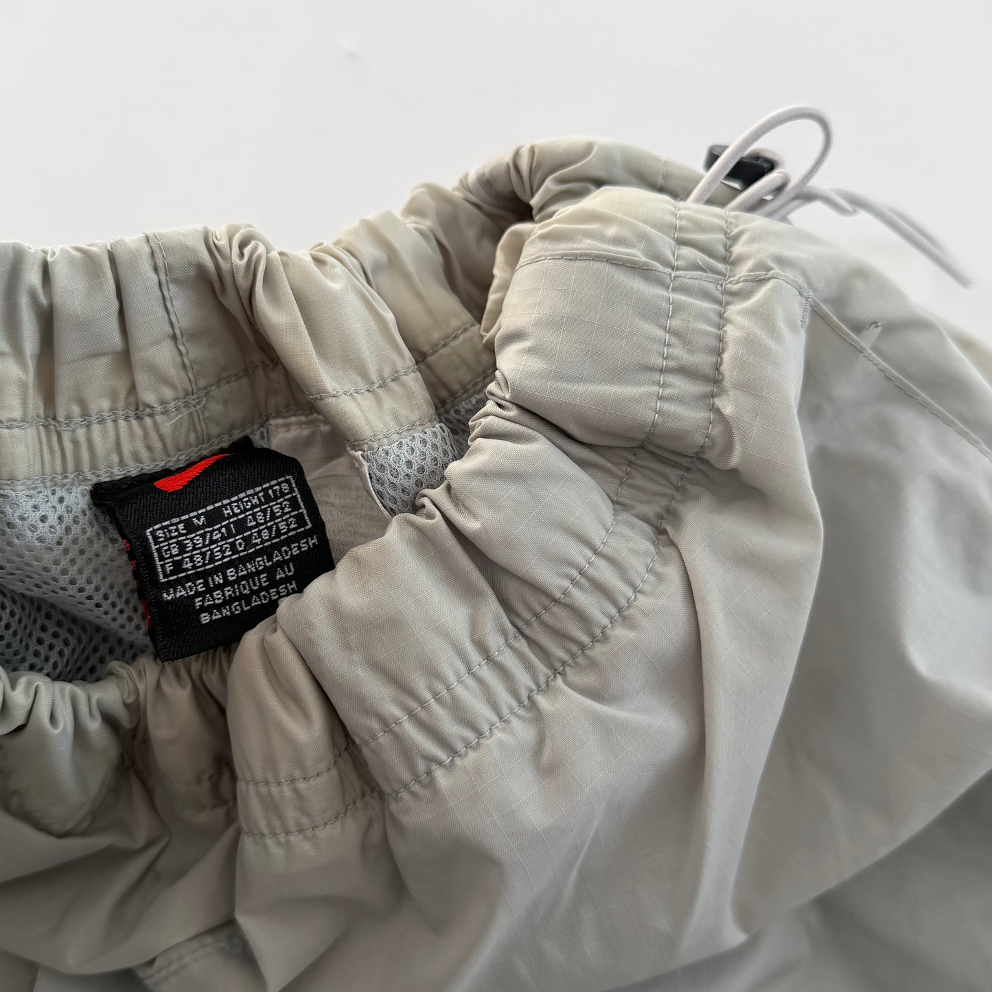 90s Nike Wide Leg Striped Track Pants - M