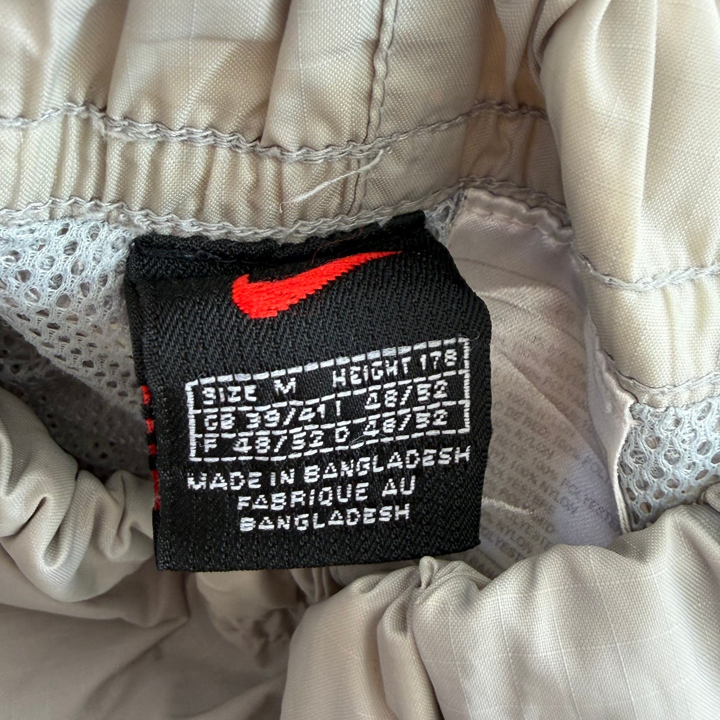 90s Nike Wide Leg Striped Track Pants - M