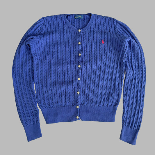 Ralph Lauren Cable Knit Cardigan - Small