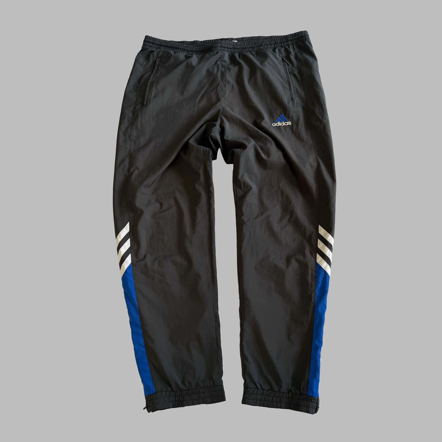 90s Adidas Striped Baggy Track Pants - XL