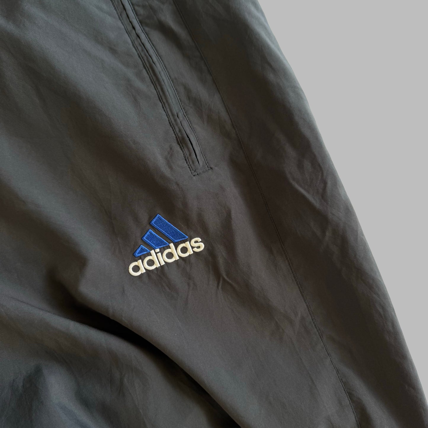 90s Adidas Striped Baggy Track Pants - XL