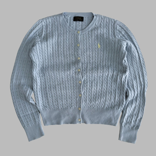 Ralph Lauren Cable Knit Cardigan - Medium