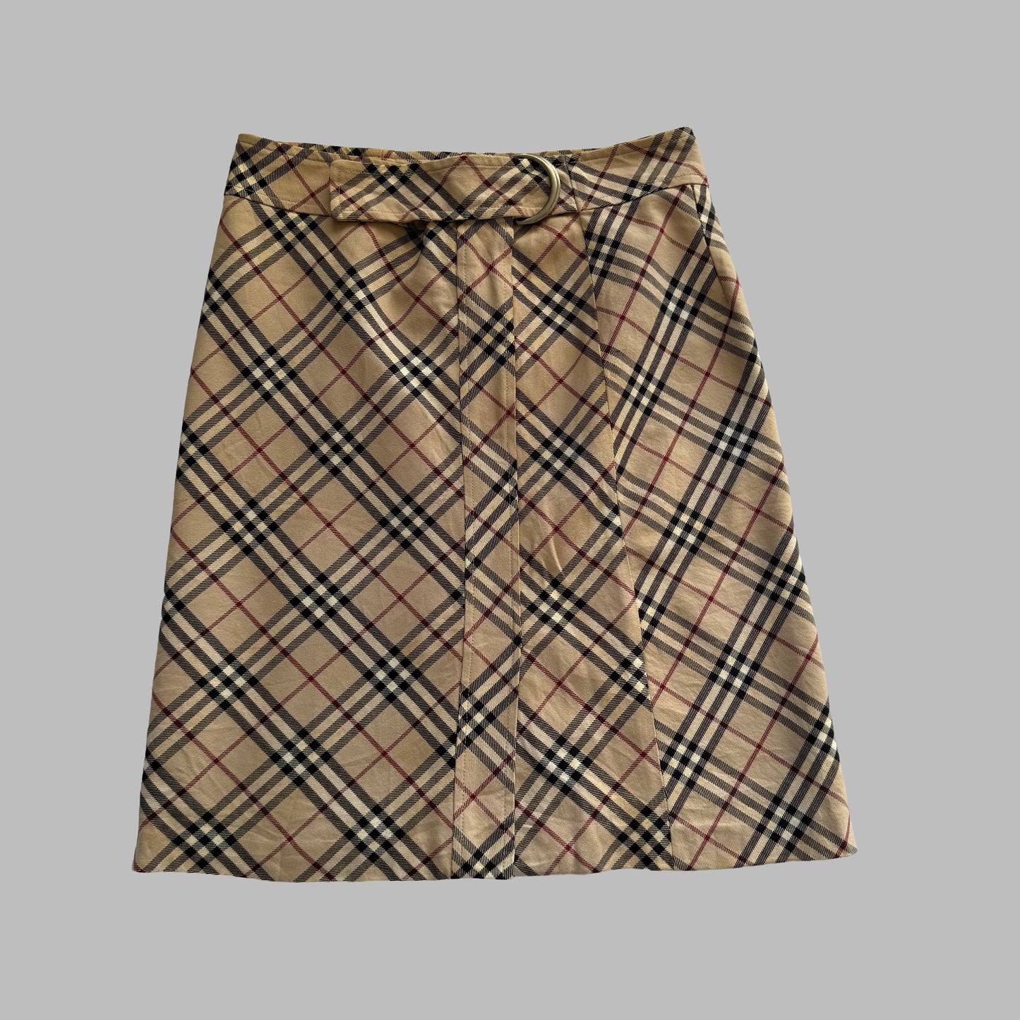 00s Burberry Midi Skirt - 29"