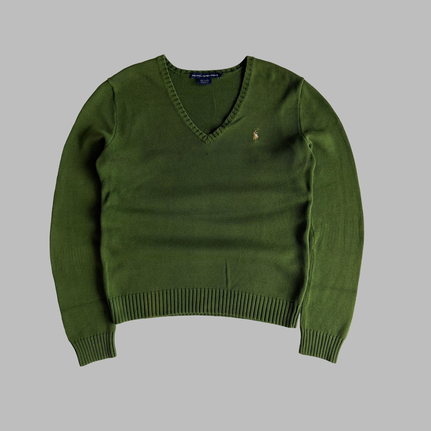 Y2K Polo Ralph Lauren Lightweight Knit Sweater - XL