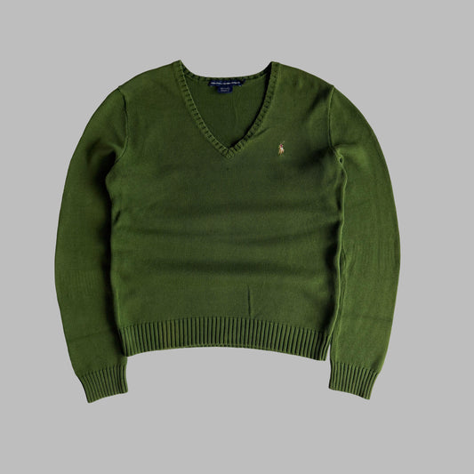 Y2K Polo Ralph Lauren Lightweight Knit Sweater - XL