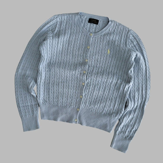 Ralph Lauren Cable Knit Cardigan - Medium